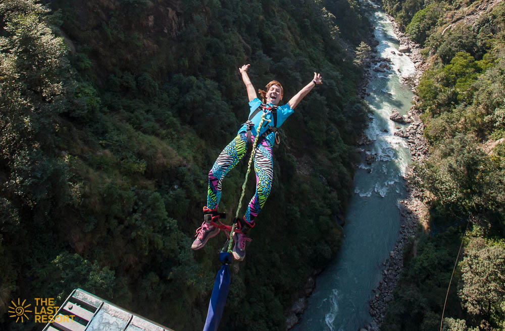 Bunjy Jumping in Nepal