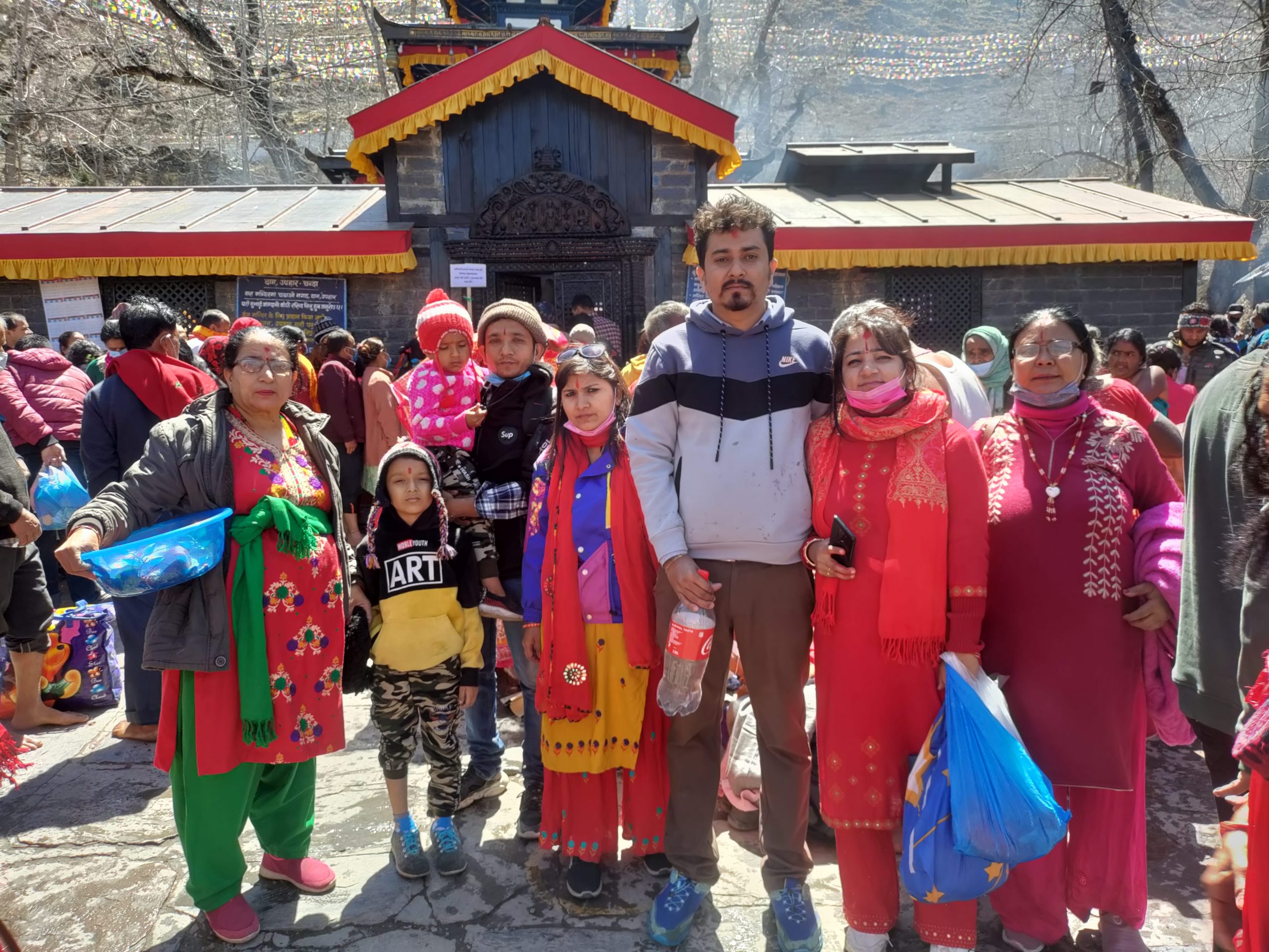 Darshan Yatri in Muktinath