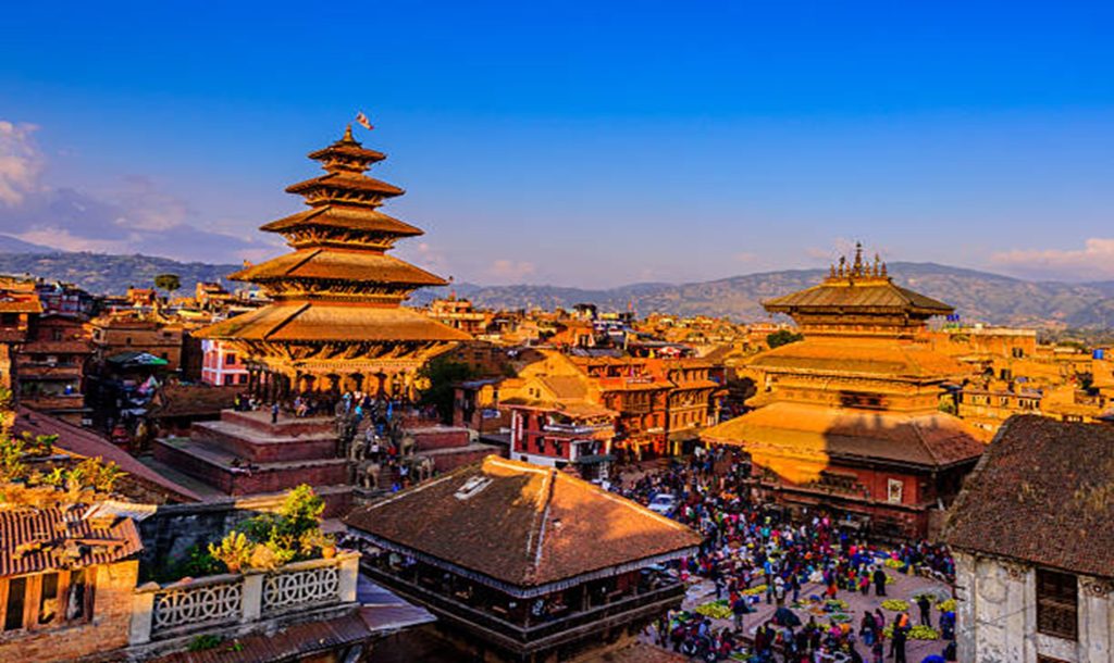 Pashupatinath temple is the world heritage UNESCO site in Nepal.