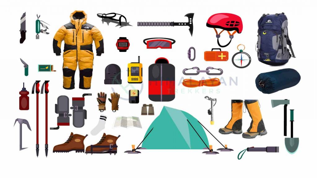 Trekking items