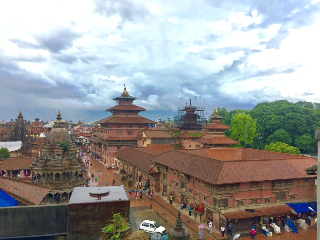 Patan Durbar square image clicked in the morning.
