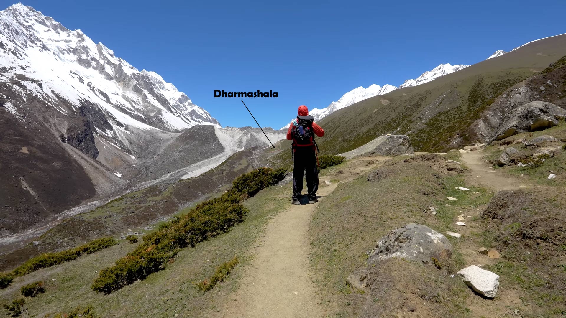 Dharmashala along the Manaslu Circuit Trek with Restricted area trekking permit in Nepal