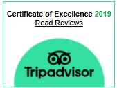 Tripadvisor Certificate of Excellence 2019