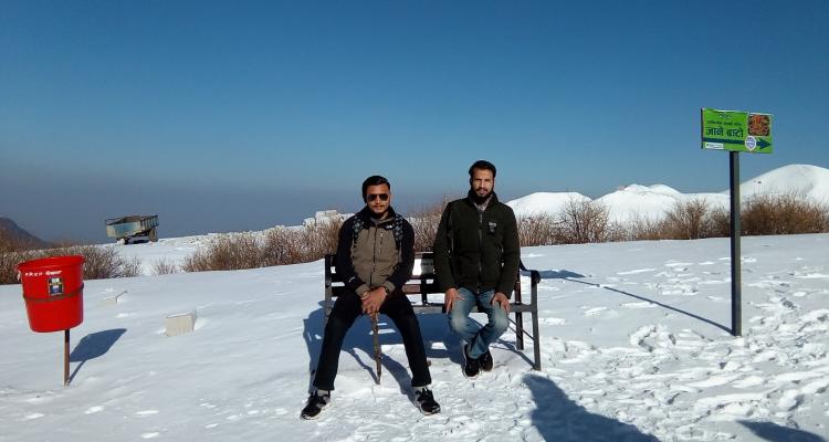 On the way to Kalinchowk Temple near kuri village