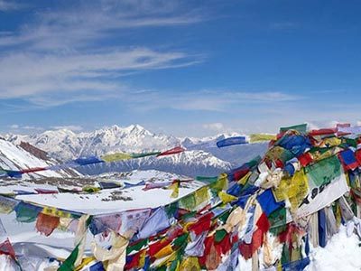 walking around Annapurna Mountain