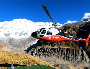 Annapurna Base Camp Tour by Heli From Pokhara Gallery Image 1 