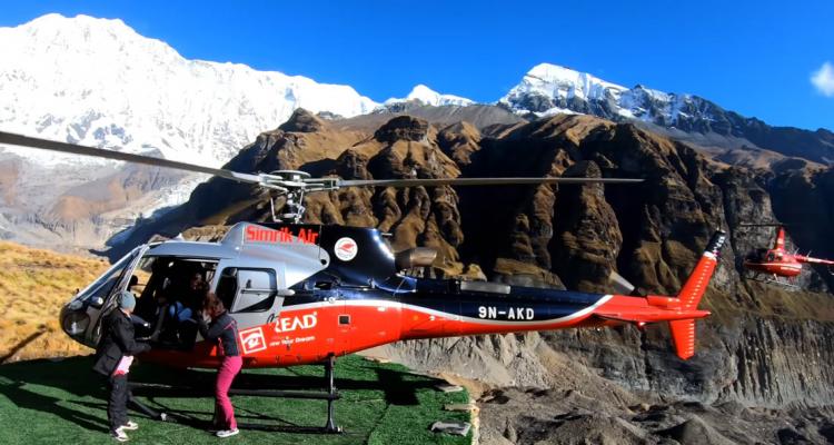 Annapurna Base Camp Tour by Heli From Pokhara