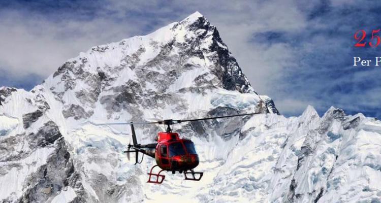 Heli Tour in Mt Everest