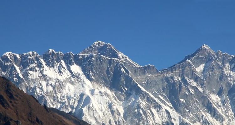 Everest view from Heli