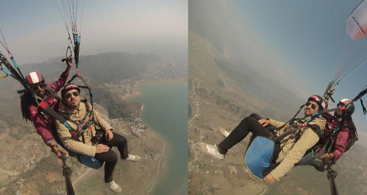 Paragliding in Nepal