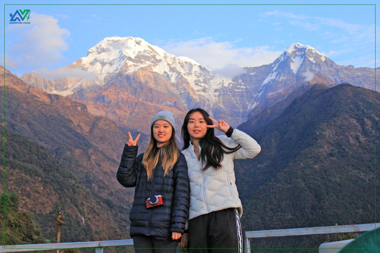 Annapurna Range from Chhomrong