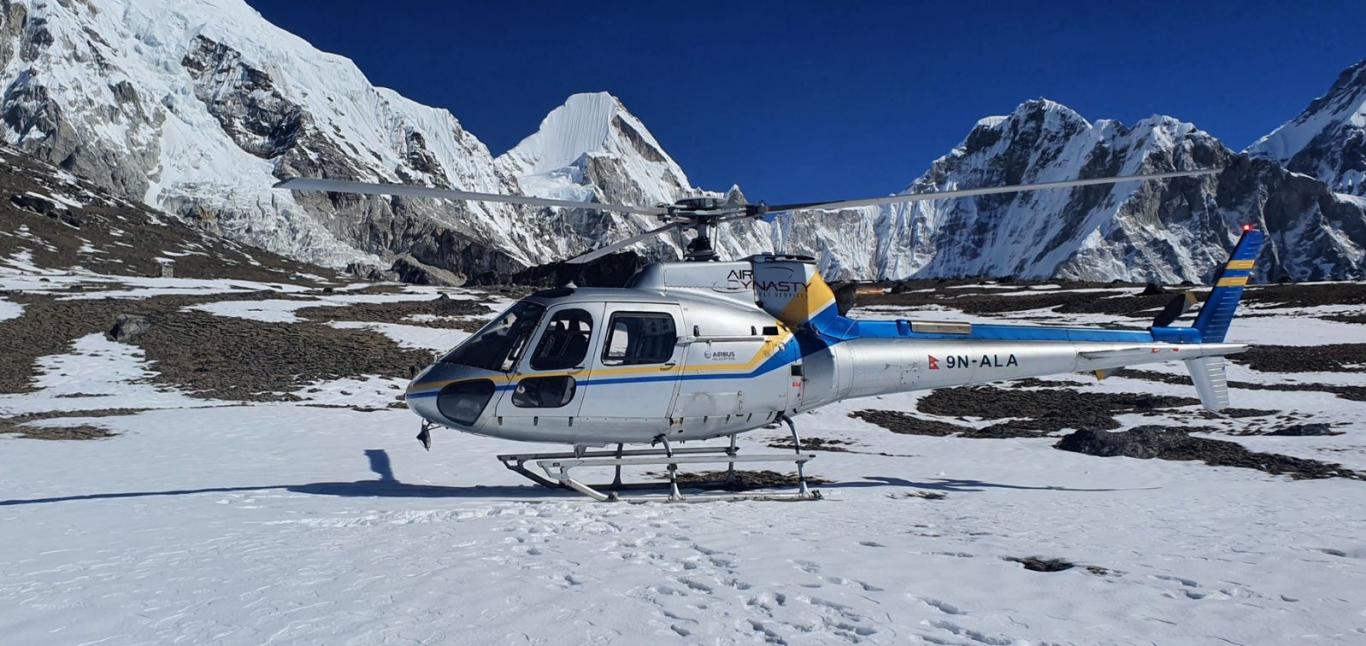 Everest Base Camp Heli Fly Out Trek | Fly Out by Helicopter