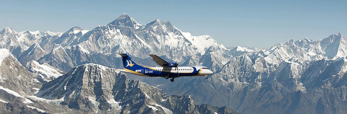 Mountain Flight in Nepal